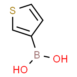 ChemSpider 2D Image | 3-Thienylboronic acid | C4H5BO2S