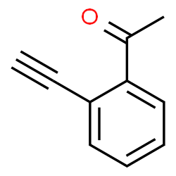 ChemSpider 2D Image | 1-(2-Ethynylphenyl)ethanone | C10H8O