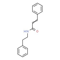 ChemSpider 2D Image | 3-Phenyl-N-(2-phenylethyl)acrylamide | C17H17NO