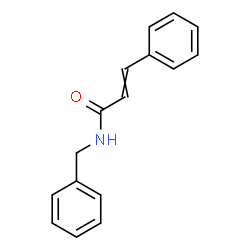 ChemSpider 2D Image | N-Benzyl-3-phenylacrylamide | C16H15NO