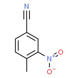 ChemSpider 2D Image | 3-Nitro-p-tolunitrile | C8H6N2O2