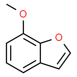 ChemSpider 2D Image | 7-Methoxybenzofuran | C9H8O2