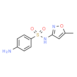 ChemSpider 2D Image | Sulfamethoxazole | C10H11N3O3S