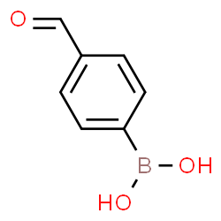 ChemSpider 2D Image | 4-Boronobenzaldehyde | C7H7BO3