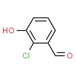 ChemSpider 2D Image | 2-Chloro-3-hydroxybenzaldehyde | C7H5ClO2