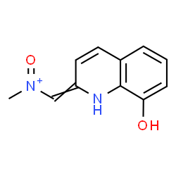 ChemSpider 2D Image | [(8-Hydroxy-2(1H)-quinolinylidene)methyl](methyl)oxoammonium | C11H11N2O2