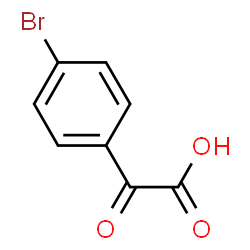 ChemSpider 2D Image | (4-Bromophenyl)(oxo)acetic acid | C8H5BrO3