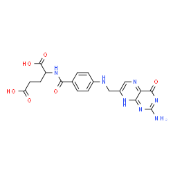 ChemSpider 2D Image | Isofolic acid | C19H19N7O6