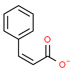 ChemSpider 2D Image | (2Z)-3-Phenylacrylate | C9H7O2