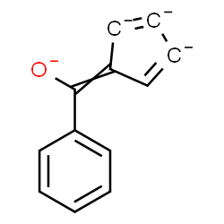 ChemSpider 2D Image | 2,4-Cyclopentadiene-2,3,4-triid-1-ylidene(phenyl)methanolate | C12H6O
