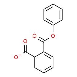 ChemSpider 2D Image | 2-(Phenoxycarbonyl)benzoate | C14H9O4