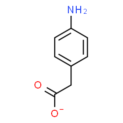 ChemSpider 2D Image | (4-Aminophenyl)acetate | C8H8NO2