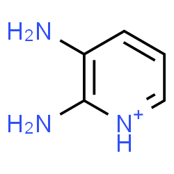 ChemSpider 2D Image | 2,3-Diaminopyridinium | C5H8N3