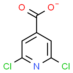 ChemSpider 2D Image | 2,6-Dichloroisonicotinate | C6H2Cl2NO2
