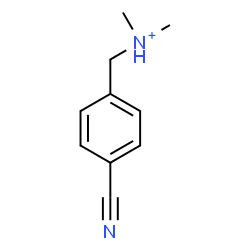 ChemSpider 2D Image | (4-Cyanophenyl)-N,N-dimethylmethanaminium | C10H13N2