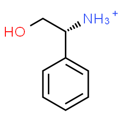 ChemSpider 2D Image | (1R)-2-Hydroxy-1-phenylethanaminium | C8H12NO