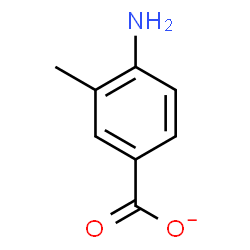 ChemSpider 2D Image | 4-Amino-3-methylbenzoate | C8H8NO2