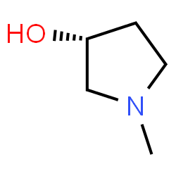 ChemSpider 2D Image | (-)-1-methyl-3-pyrrolidinol | C5H11NO