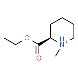 ChemSpider 2D Image | (2R)-2-(Ethoxycarbonyl)-1-methylpiperidinium | C9H18NO2