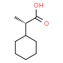 ChemSpider 2D Image | (2S)-2-Cyclohexylpropanoic acid | C9H16O2