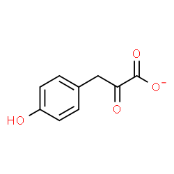 ChemSpider 2D Image | P-HYDROXY-PHENYLPYRUVATE | C9H7O4