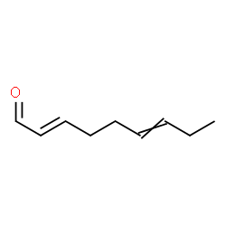 ChemSpider 2D Image | (2E)-2,6-Nonadienal | C9H14O