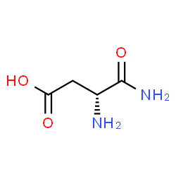 ChemSpider 2D Image | D-alpha-Asparagine | C4H8N2O3