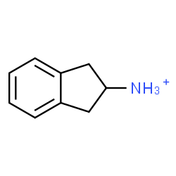 ChemSpider 2D Image | 2-Indanaminium | C9H12N