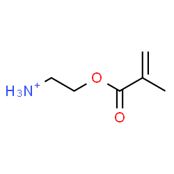 ChemSpider 2D Image | 2-(Methacryloyloxy)ethanaminium | C6H12NO2