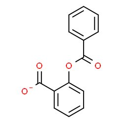 ChemSpider 2D Image | 2-(Benzoyloxy)benzoate | C14H9O4