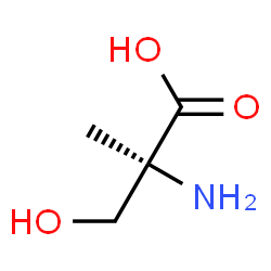 ChemSpider 2D Image | 2-Methyl-L-serine | C4H9NO3