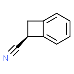 ChemSpider 2D Image | (7S)-Bicyclo[4.2.0]octa-1,3,5-triene-7-carbonitrile | C9H7N