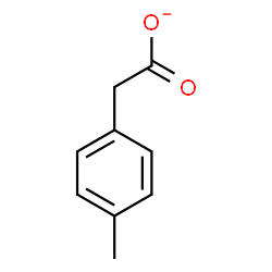 ChemSpider 2D Image | (4-Methylphenyl)acetate | C9H9O2