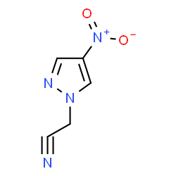 ChemSpider 2D Image | 4-nitro-1h-pyrazole-1-acetonitrile | C5H4N4O2