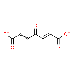 ChemSpider 2D Image | (2E)-4-Oxo-2,5-heptadienedioate | C7H4O5