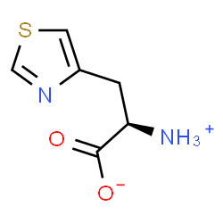 ChemSpider 2D Image | 3-(4-Thiazoyl)-D-alanine | C6H8N2O2S