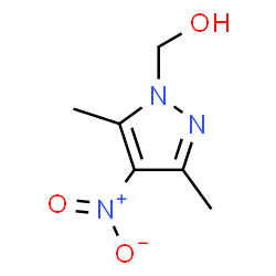 ChemSpider 2D Image | (3,5-Dimethyl-4-nitro-1H-pyrazol-1-yl)methanol | C6H9N3O3