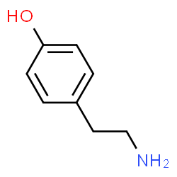 ChemSpider 2D Image | Tyramine | C8H11NO