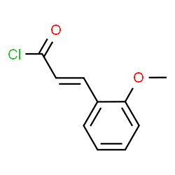 ChemSpider 2D Image | O-METHOXYCINNAMOYL CHLORIDE | C10H9ClO2