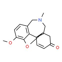 ChemSpider 2D Image | Narwedine | C17H19NO3