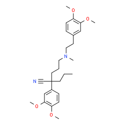ChemSpider 2D Image | DESISOPROPYL N-PROPYL VERAPAMIL | C27H38N2O4