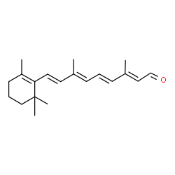 ChemSpider 2D Image | all-trans-retinal | C20H28O