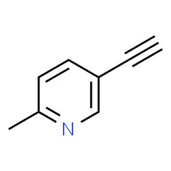 ChemSpider 2D Image | 5-Ethynyl-2-methylpyridine | C8H7N