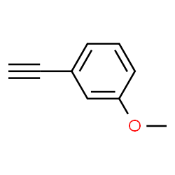 ChemSpider 2D Image | 3-ETHYNYLANISOLE | C9H8O