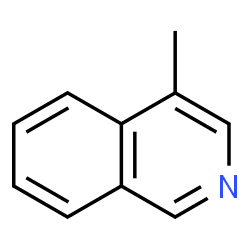 ChemSpider 2D Image | 4-Methylisoquinoline | C10H9N