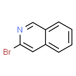 ChemSpider 2D Image | 3-Bromoisoquinoline | C9H6BrN