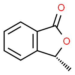 ChemSpider 2D Image | (3R)-3-Methyl-2-benzofuran-1(3H)-one | C9H8O2