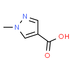 ChemSpider 2D Image | 1-Methyl-4-pyrazolecarboxylic acid | C5H6N2O2
