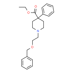 ChemSpider 2D Image | benzethidine | C23H29NO3