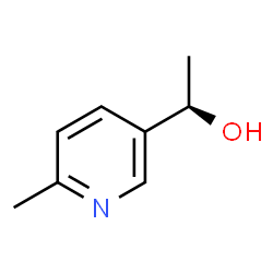 ChemSpider 2D Image | (1R)-1-(6-Methyl-3-pyridinyl)ethanol | C8H11NO